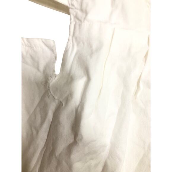 Love, Whit by Whitney Port Dress Cut Out Sheath Sleeveless Midi White Large - Picture 9 of 14